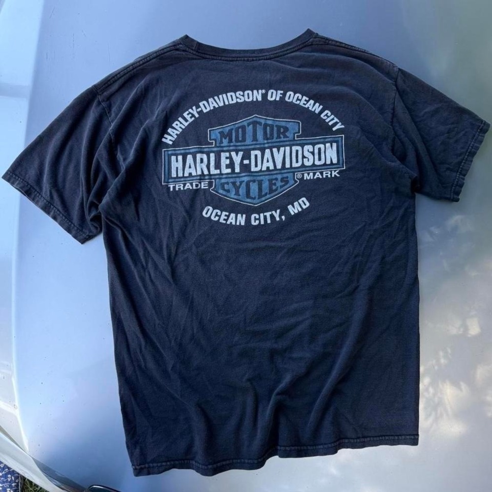 Harley Davidson Ocean City black cotton t-shirt